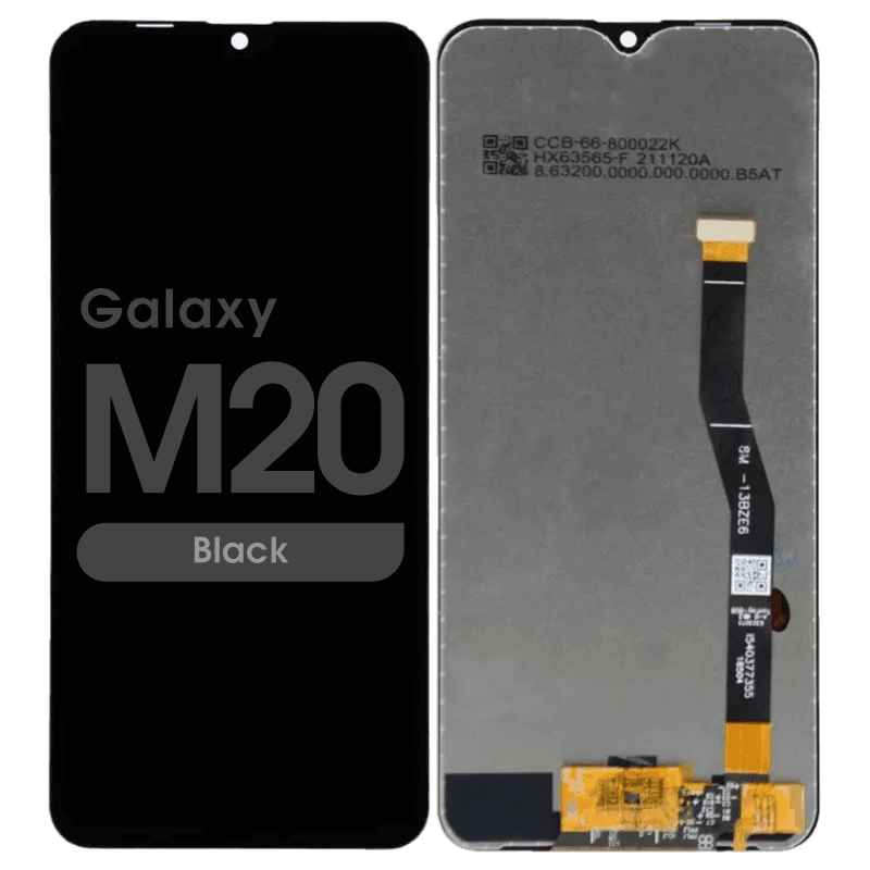 Incell - LCD Screen and Digitizer Assembly for Samsung Galaxy M20 (M205 / 2019) (No Frame) (Black)