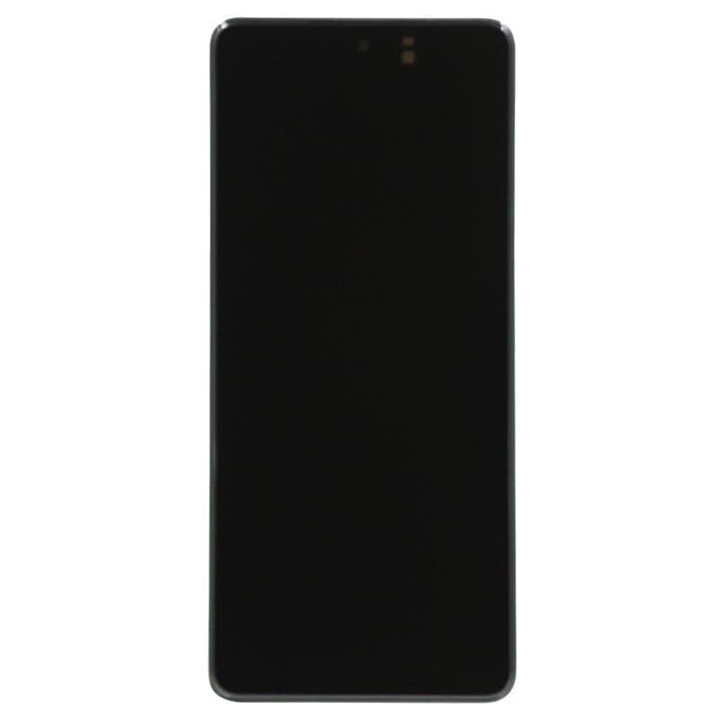 Refurbished - OLED Screen and Digitizer Assembly w/ Frame for Samsung Galaxy M52 5G (M526) (Black)