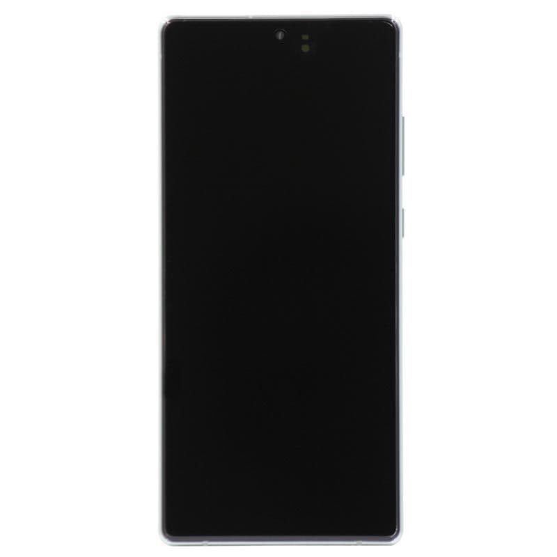 Service Pack - OLED Screen and Digitizer Assembly w/ Frame for Samsung Note 20 (N980) (Mystic Green)