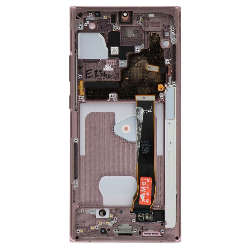 Refurbished - OLED Screen and Digitizer Assembly w/ Frame for Samsung Note 20 Ultra (N985 / N986) (All Carriers except Verizon 5G UW) (Mystic Bronze)