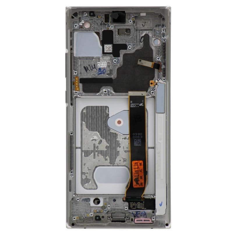 Refurbished - OLED Screen and Digitizer Assembly w/ Frame for Samsung Galaxy Note 20 Ultra 5G (N985 / N986) (Mystic White)