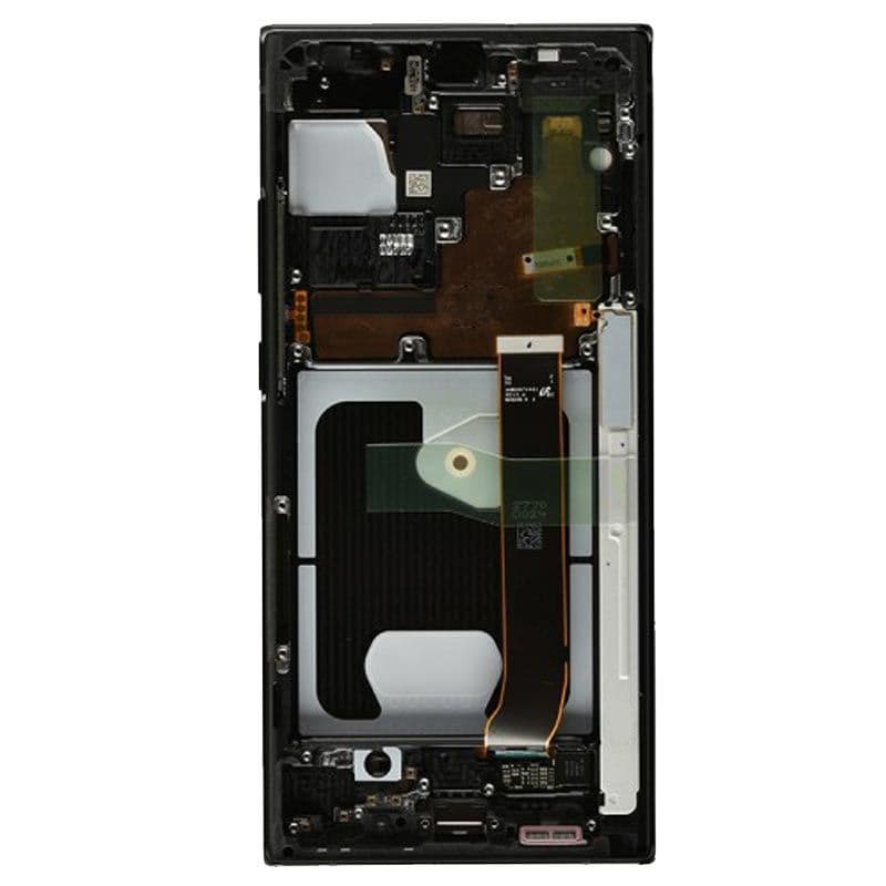 Service Pack - OLED Screen and Digitizer Assembly w/ Frame for Samsung Note 20 Ultra (N985 / N986) (All Carriers except Verizon 5G UW) (Mystic Black)