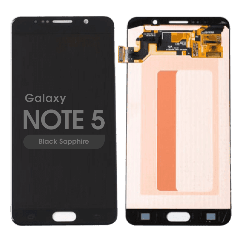 Refurbished - OLED Screen and Digitizer Assembly for Samsung Galaxy Note 5 (N920) (No Frame) (Black Sapphire)