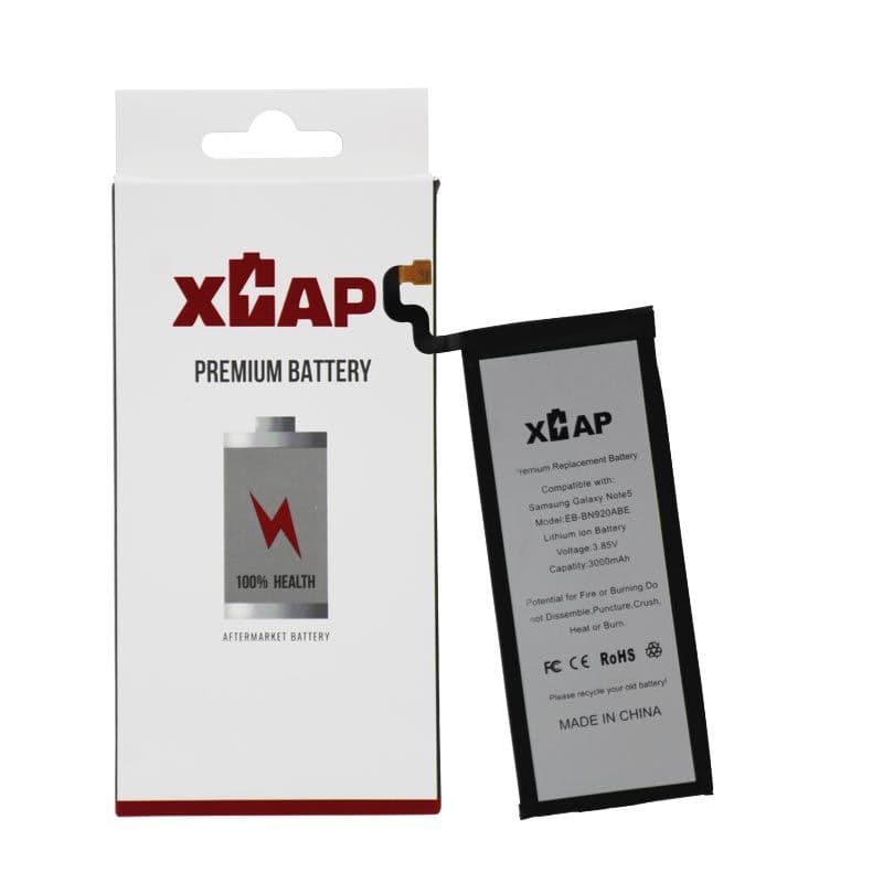 XCAP - Battery for Samsung Galaxy Note 5 (3000 mAh) (N920 / N9200 / N920A)