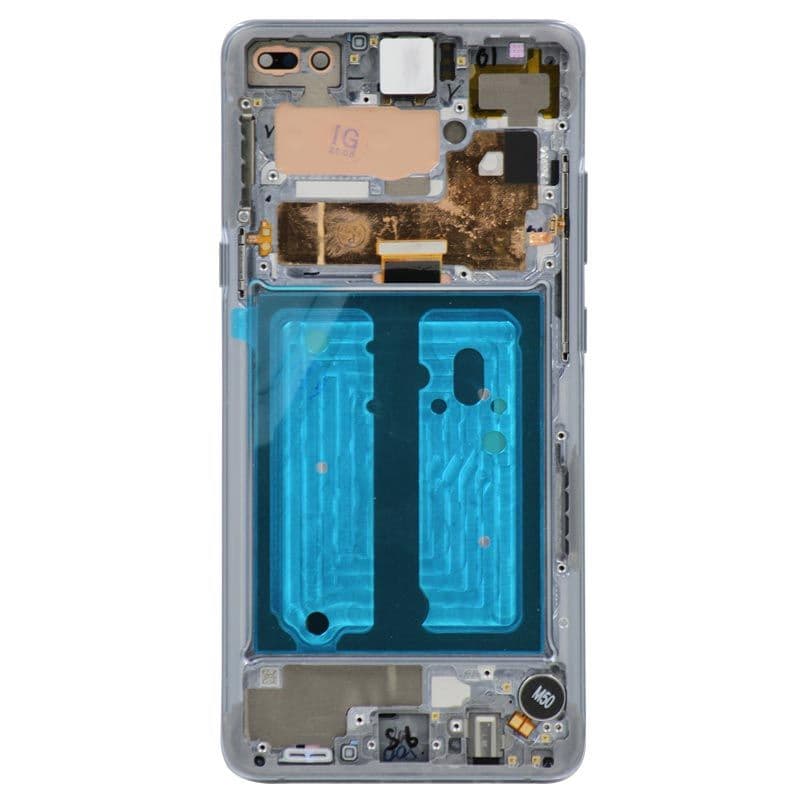 Refurbished - OLED Screen and Digitizer Assembly w/ Frame for Samsung Galaxy S10 5G (G977) (Prism Black)