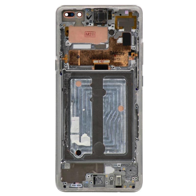 Refurbished - OLED Screen and Digitizer Assembly w/ Frame for Samsung Galaxy S10 5G (G977) (Crown Silver)