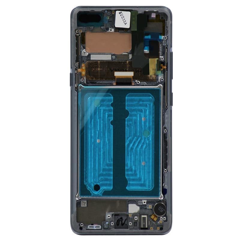 Service Pack - OLED Screen and Digitizer Assembly w/ Frame for Samsung Galaxy S10 5G (G977) (Majestic Black)