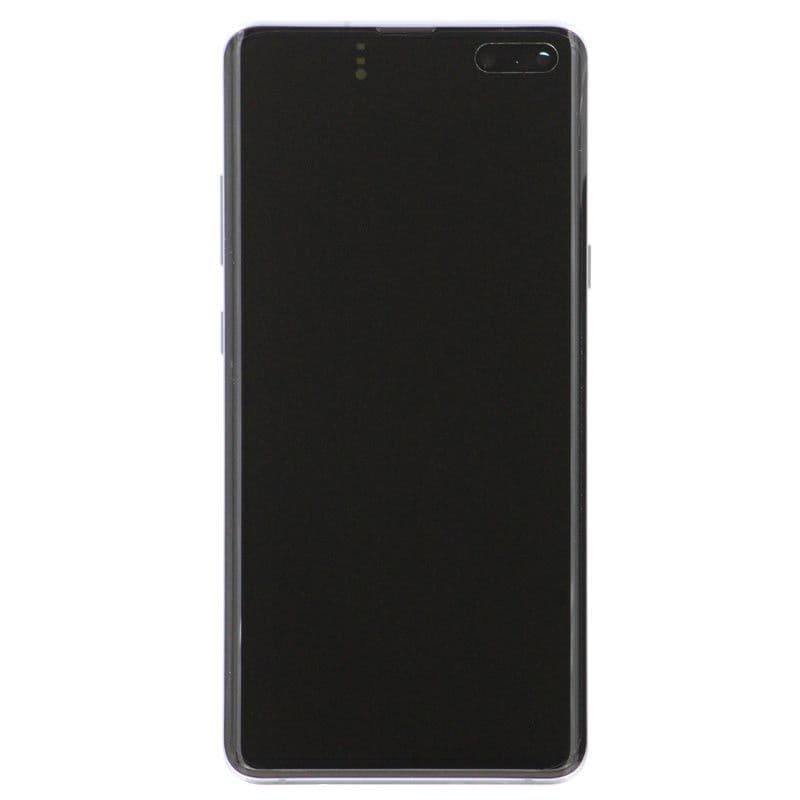 Service Pack - OLED Screen and Digitizer Assembly w/ Frame for Samsung Galaxy S10 5G (G977) (Crown Silver)