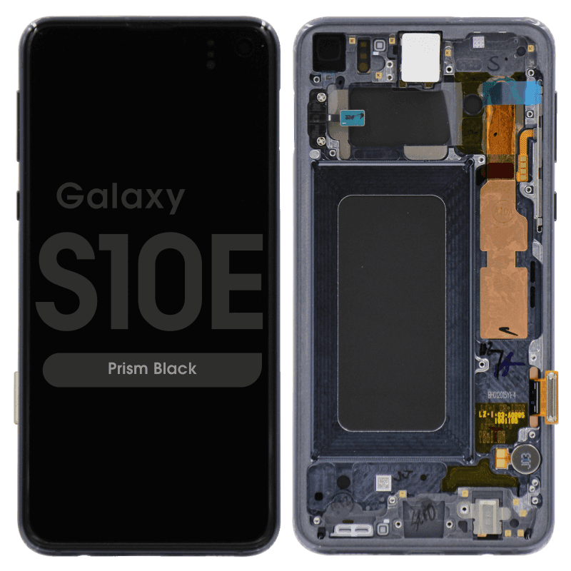 Service Pack - OLED Screen and Digitizer Assembly w/ Frame for Samsung Galaxy S10e (G970) (Prism Black)