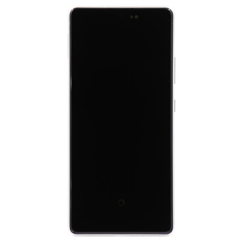 Service Pack - OLED Screen and Digitizer Assembly w/ Frame for Samsung Galaxy S10 Lite (G770) (Prism White)