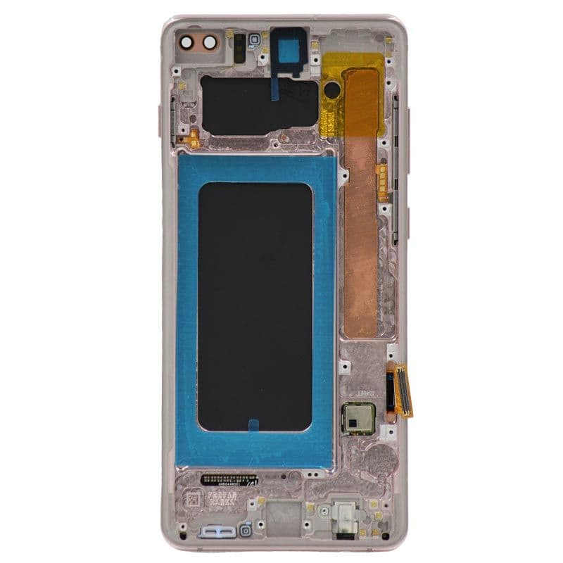 Refurbished - OLED Screen and Digitizer Assembly w/ Frame for Samsung Galaxy S10 Plus (G975) (Canary Yellow)