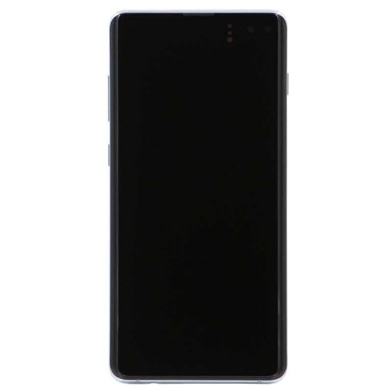 Refurbished - OLED Screen and Digitizer Assembly w/ Frame for Samsung Galaxy S10 Plus (G975) (Prism Green)