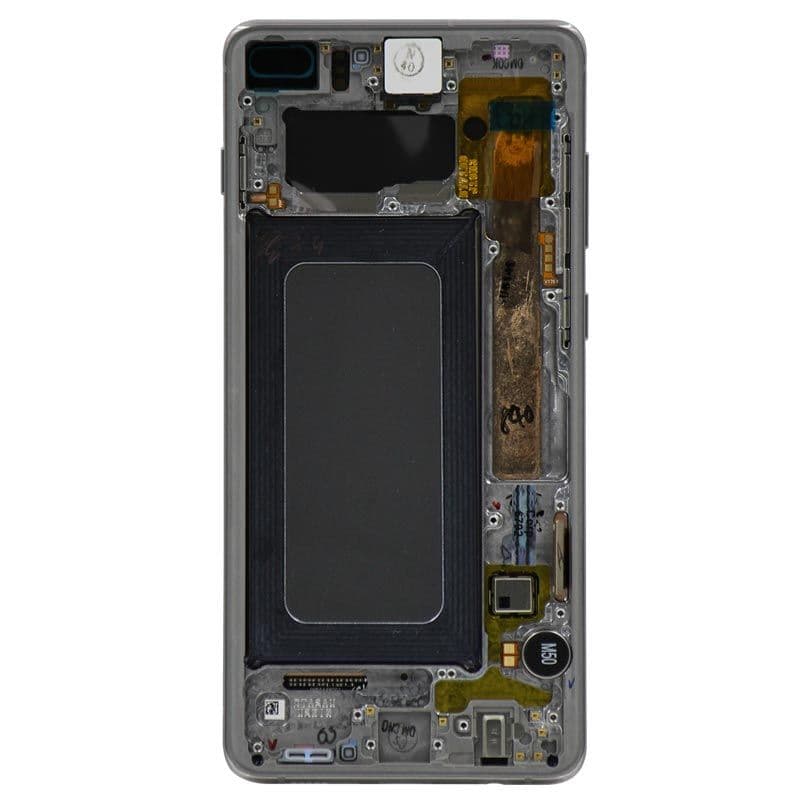 Service Pack - OLED Screen and Digitizer Assembly w/ Frame for Samsung Galaxy S10 Plus (G975) (Prism Black)