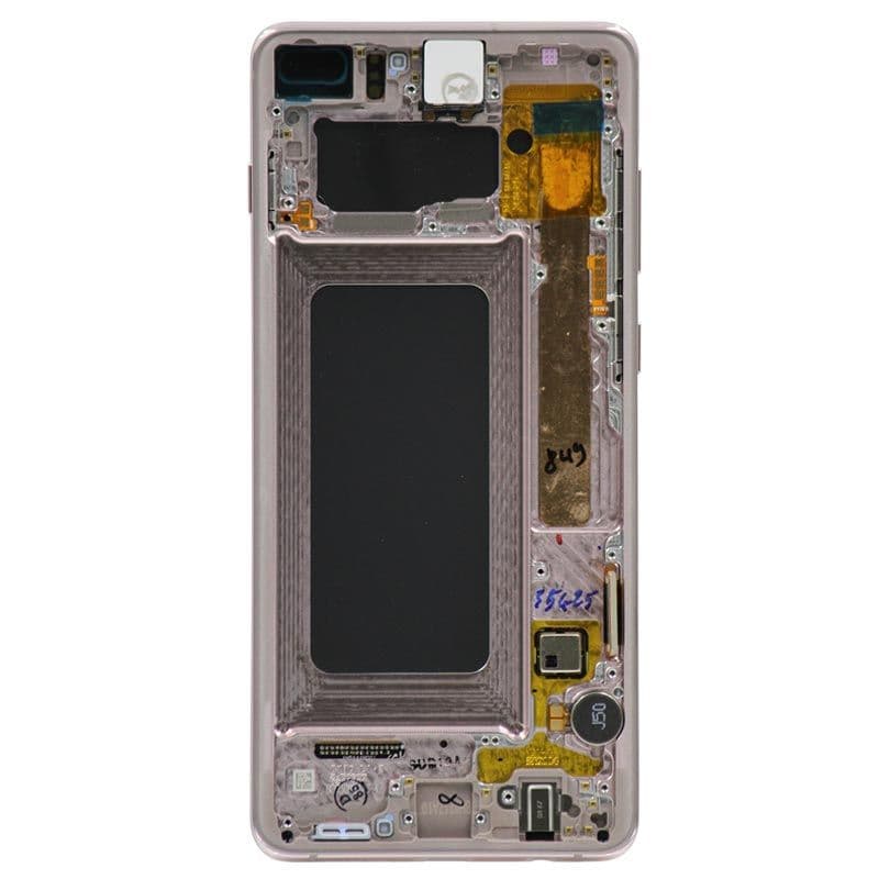 Service Pack - OLED Screen and Digitizer Assembly w/ Frame for Samsung Galaxy S10 Plus (G975) (Ceramic White)