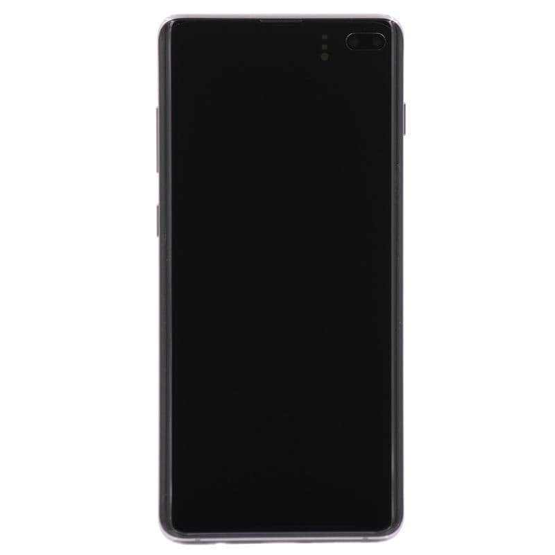 Service Pack - OLED Screen and Digitizer Assembly w/ Frame for Samsung Galaxy S10 Plus (G975) (Prism White)