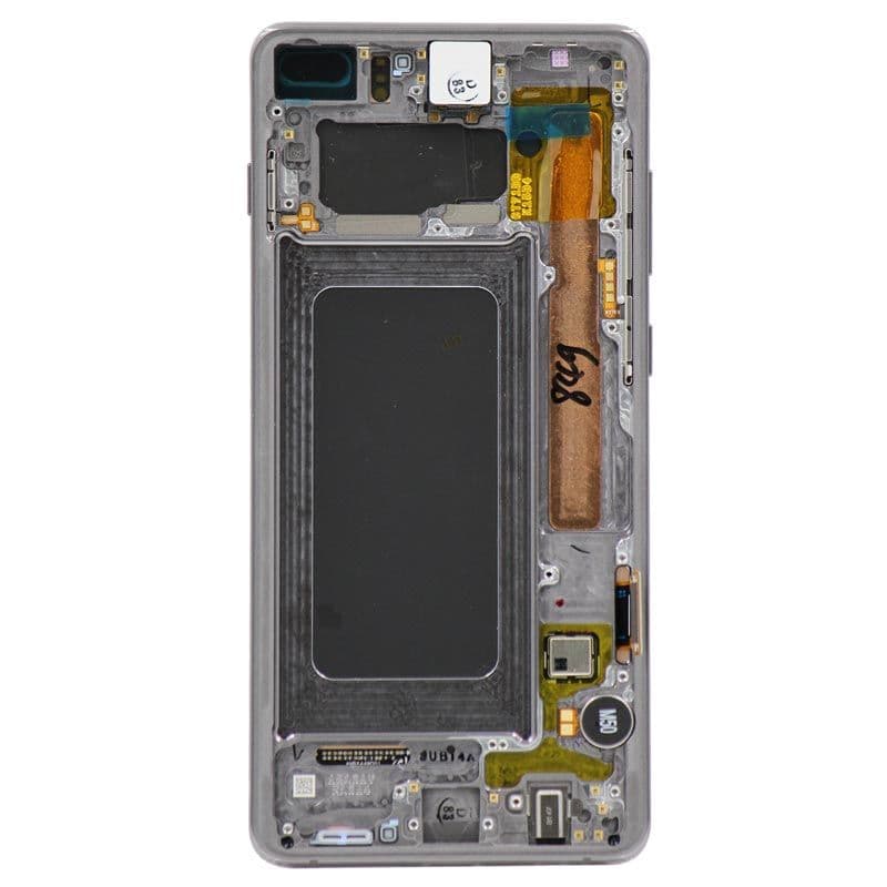 Service Pack - OLED Screen and Digitizer Assembly w/ Frame for Samsung Galaxy S10 Plus (G975) (Prism White)