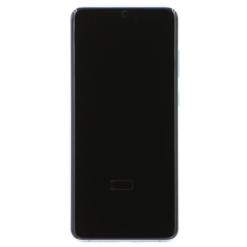 Refurbished - OLED Screen and Digitizer Assembly w/ Frame for Samsung Galaxy S20 Plus (G985) (Cloud Blue)