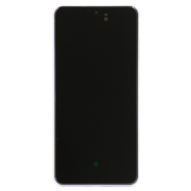 Service Pack - OLED Screen and Digitizer Assembly w/ Frame for Samsung Galaxy S21 FE 5G (G990B) (International Version) (Lavender)