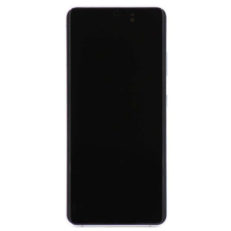 Refurbished - OLED Screen and Digitizer Assembly w/ Frame for Samsung Galaxy S21 Ultra 5G (Must Transfer Antenna for Verizon) (G998) (Phantom Silver)