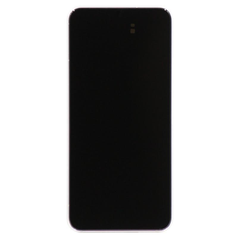OEM Pull - OLED Screen and Digitizer Assembly w/ Frame for Samsung Galaxy S22 5G (S901) (Grade C) (White)