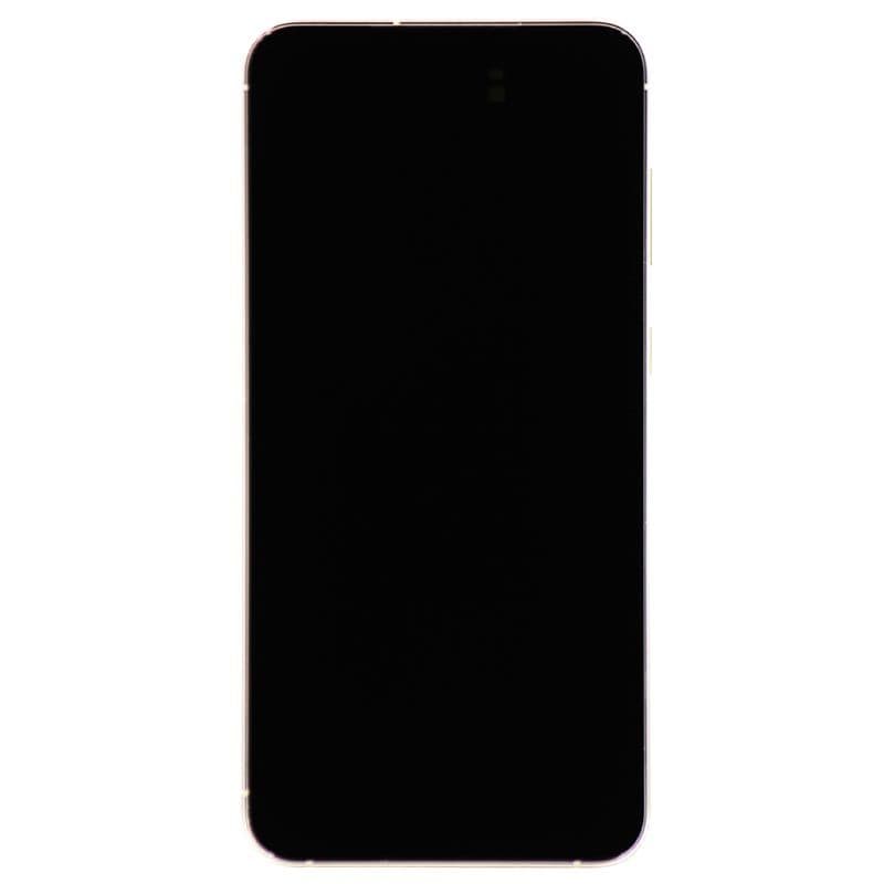 OEM Pull - OLED Screen and Digitizer Assembly w/ Frame for Samsung Galaxy S23 Plus 5G (S916) (Grade C) (Cream)