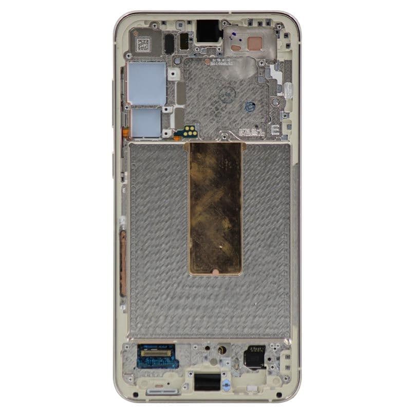 OEM Pull - OLED Screen and Digitizer Assembly w/ Frame for Samsung Galaxy S23 Plus 5G (S916) (Grade C) (Cream)