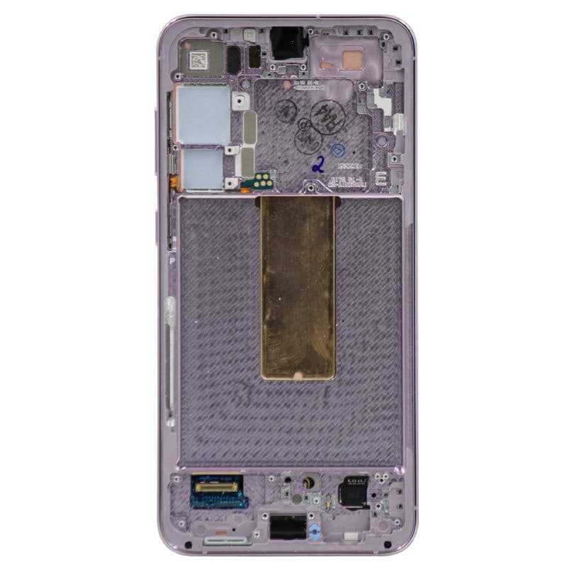 OEM Pull - OLED Screen and Digitizer Assembly w/ Frame for Samsung Galaxy S23 Plus 5G (S916) (Grade C) (Lavender)