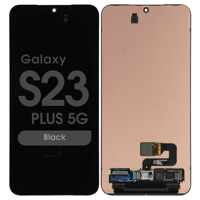 Service Pack - OLED Screen and Digitizer Assembly for Samsung Galaxy S23 Plus 5G (S916) (No Frame) (Black)