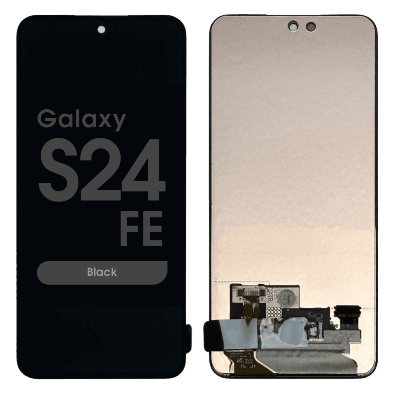 Refurbished - OLED Screen and Digitizer Assembly for Samsung Galaxy S24 FE (S721) (No Frame) (Black)