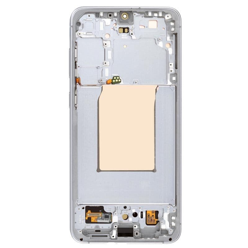Refurbished - OLED Screen and Digitizer Assembly w/ Frame for Samsung Galaxy S25 FE 5G (S731) (US / International Version) (White)