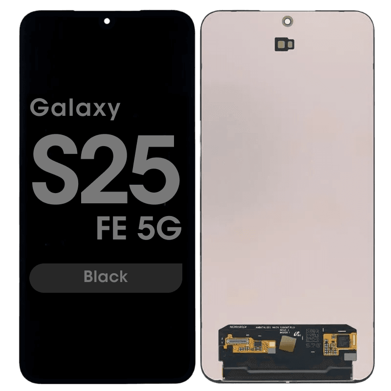 Refurbished - OLED Screen and Digitizer Assembly for Samsung Galaxy S25 FE 5G (S731) (No Frame) (Black)