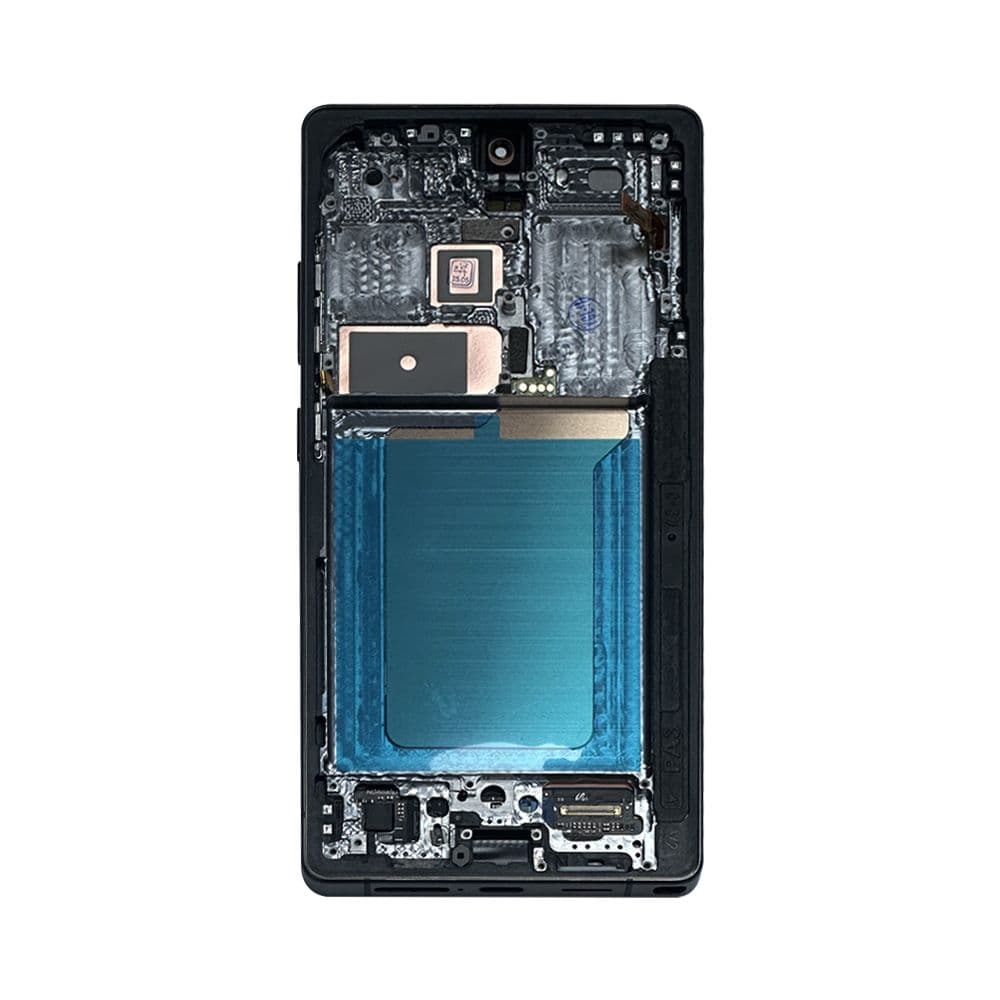 Aftermarket - Soft OLED Screen and Digitizer Assembly w/ Frame for Samsung Galaxy S25 Ultra (S938) (US / International Version) (Titanium Jet Black)
