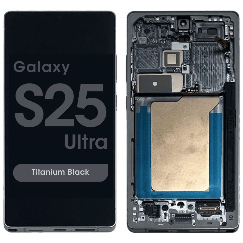 Refurbished - OLED Screen and Digitizer Assembly w/ Frame for Samsung Galaxy S25 Ultra (S938) (US / International Version) (Titanium Black / Titanium Gray / Titanium Jade Green / Titanium Pink Gold)