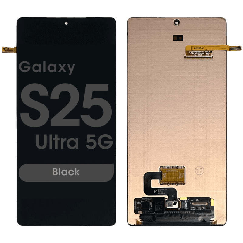 Service Pack - OLED Screen and Digitizer Assembly for Samsung Galaxy S25 Ultra 5G (S938) (No Frame) (Black)