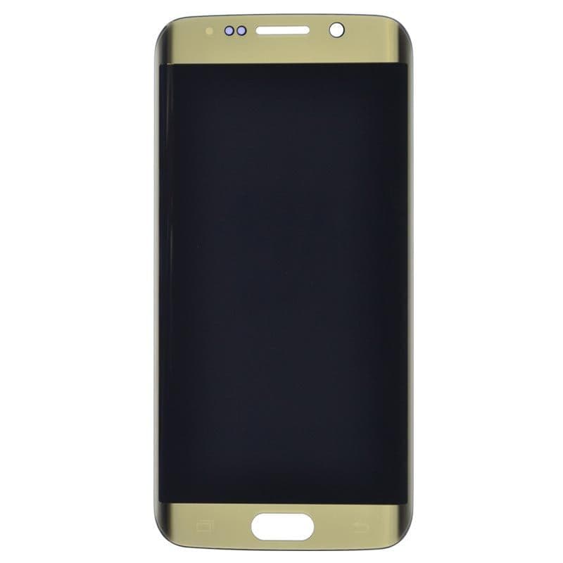 Refurbished - OLED Screen and Digitizer Assembly for Samsung Galaxy S6 Edge (G925) (No Frame) (Gold Platinum)