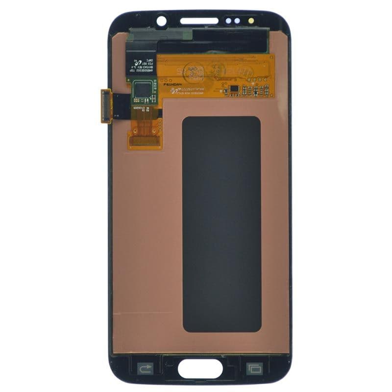 Refurbished - OLED Screen and Digitizer Assembly for Samsung Galaxy S6 Edge (G925) (No Frame) (Gold Platinum)