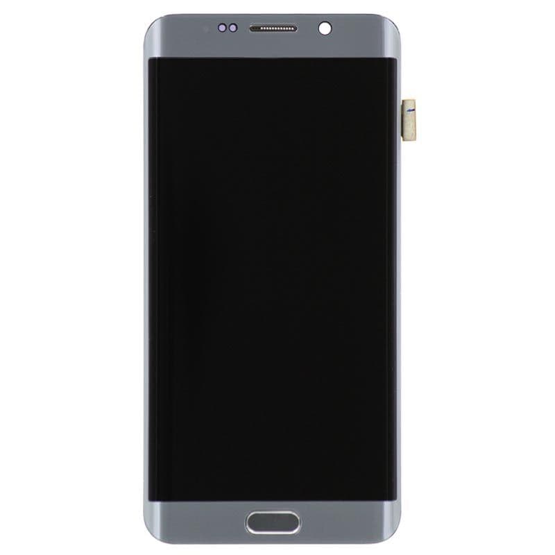 Refurbished - OLED Screen and Digitizer Assembly w/ Frame for Samsung Galaxy S6 Edge Plus (G928) (Silver Titan)