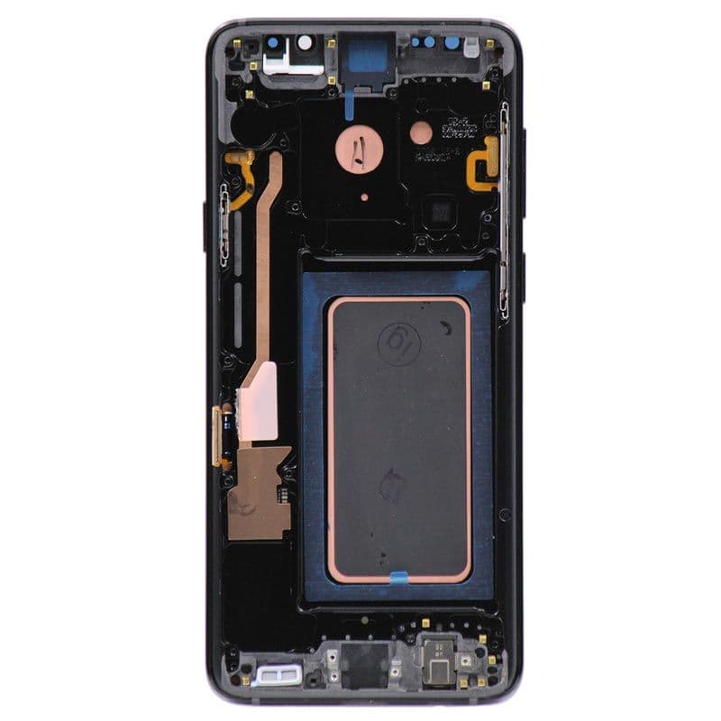 Refurbished - OLED Screen and Digitizer Assembly w/ Frame for Samsung Galaxy S9 Plus (G965) (Midnight Black)