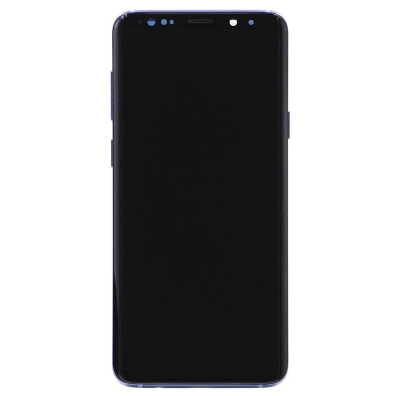Refurbished - OLED Screen and Digitizer Assembly w/ Frame for Samsung Galaxy S9 Plus (G965) (Coral Blue)