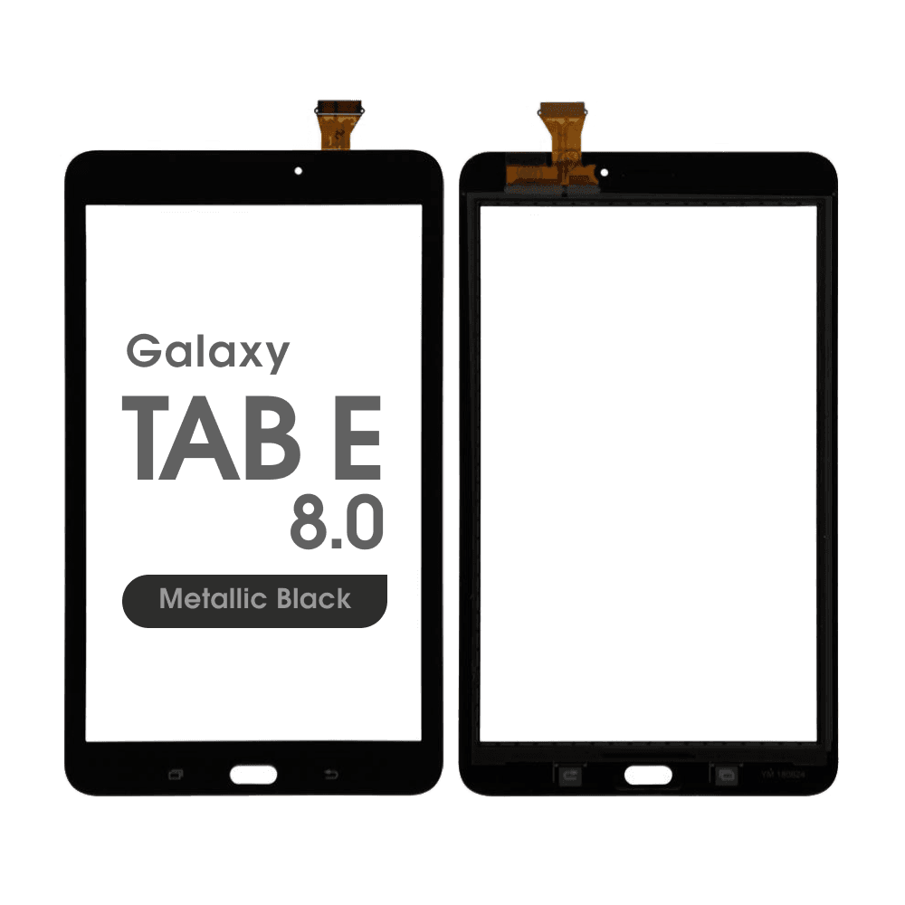 Glass and Digitizer Touch Panel for Samsung Galaxy Tab E 8.0 (T377) (Metallic Black)