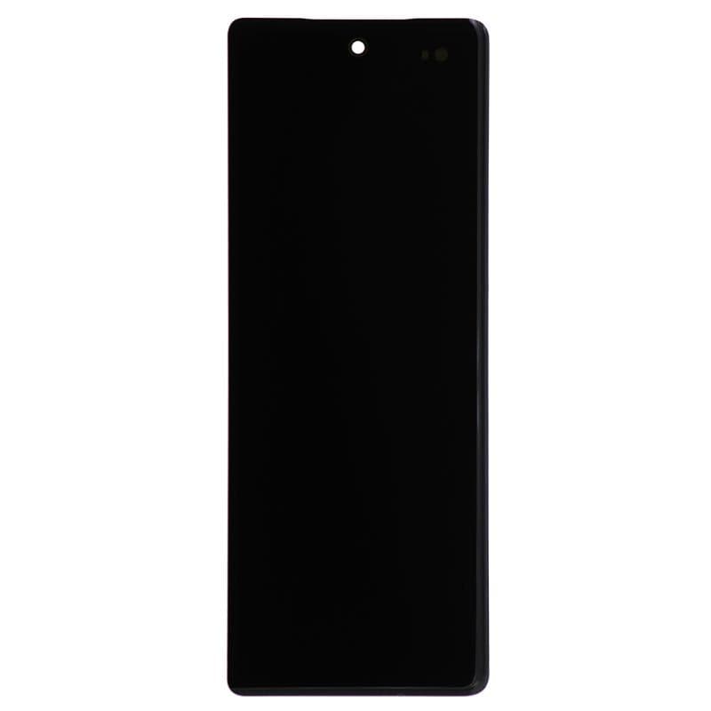 Premium - OLED Screen and Digitizer Assembly for Samsung Galaxy Z Fold 2 5G (F916B) (Secondary Screen) (No Frame) (Black)