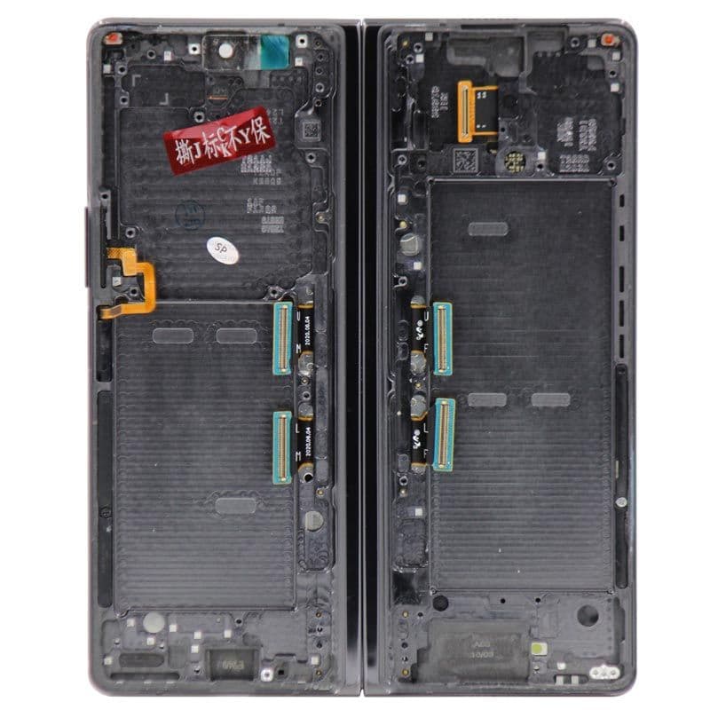 Service Pack - OLED Screen and Digitizer Assembly w/ Frame for Samsung Galaxy Z Fold 2 5G (F916) (US / International Version) (Main Screen) (Mystic Black)