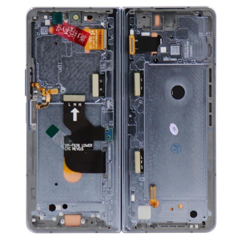 OEM Pull - OLED Screen and Digitizer Assembly w/ Frame for Samsung Galaxy Z Fold 4 (F936) (US / International Version) (Main Screen) (Grade B) (Gray Green)