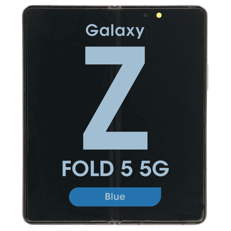 OEM Pull - OLED Screen and Digitizer Assembly w/ Frame for Samsung Galaxy Z Fold 5 5G (F946) (Grade B) (Blue)