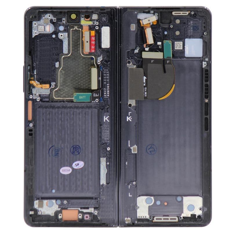 OEM Pull - OLED Screen and Digitizer Assembly w/ Frame for Samsung Galaxy Z Fold 5 5G (F946) (Grade C) (Phantom Black)