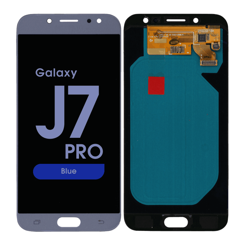 LCD Screen and Digitizer Assembly for Samsung Galaxy J7 Pro (J730) (No Frame) (Blue)