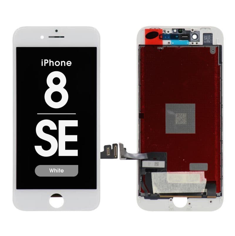 igCore - Aftermarket LCD Screen and Digitizer Assembly for iPhone 8 / SE (2020) (White)