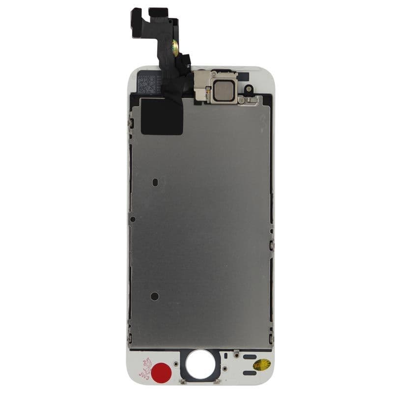 Complete Assembly - LCD Screen and Digitizer Assembly for iPhone 5S (Front camera / Prox Sensor / Earspeaker Pre-Installed) (White)