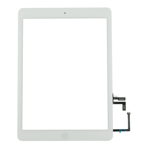 Full Assembly White Touch Screen Glass Digitizer Home Button Assembly for iPad Air